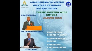 BIBARE SDA CHURCHIGA KUBA INSHUTI NABANA BAWEII AMAHUGURWA YA MU NTARA YA BIBARE MIFEM P I [upl. by Entirb]