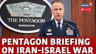 US News LIVE  Pentagon Briefing On Israel Iran War  Iran Attack On Israel  Israel Vs Iran  N18G [upl. by Munro]