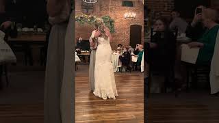 Arynne Rahmer and her Mom Wedding dance [upl. by Asilanna582]