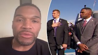 Michael Strahan finally breaks his silence — 3 days after national anthem flap [upl. by Ceporah360]