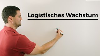 Logistisches Wachstum logistische Funktion  Mathe by Daniel Jung [upl. by Ayak239]