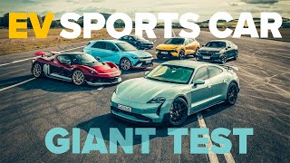 Electric Sports Car Giant Test 2024  Are EVs finally fun [upl. by Grier106]