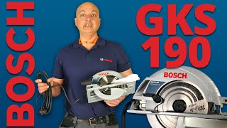 Bosch GKS 190 Circular Saw  Toolstop Demo [upl. by Bacchus]