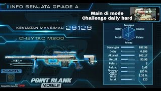 AWP CheyTac  Tes di mode challenge daily hard Point Blank Mobile [upl. by Ennelram275]