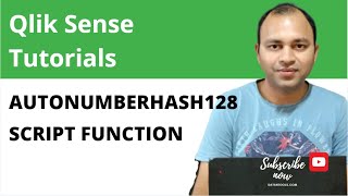 Qlik Sense Tutorial  Autonumberhash128 script function for key generation [upl. by Ahsikar]