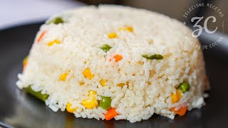 Arroz Blanco Mexicano  Como hacer el Arroz Perfecto y Fácil [upl. by Nebe]