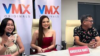 Pinya movie press conference Vivamax led by Angelica Hart [upl. by Meehan921]