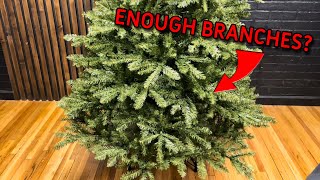 National Tree Company Dunhill Fir Artificial Christmas Tree  Review [upl. by Dot]