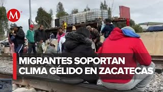 Migrantes venezolanos están varados en Zacatecas donde enfrentan condiciones adversas [upl. by Rockey]