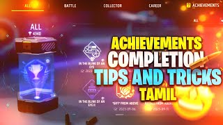 How to complete achievement in free fire in tamilFf achievement complete tips and tricks tamil [upl. by Eirrehc]