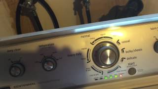 How to put Maytag Washer into Diagnostic mode and run a test cycle Washing machine Whirlpool Amana [upl. by Josee743]