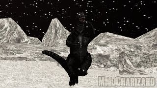 MMD Model Showcase  Godzilla 1965 [upl. by Anirrok]