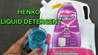 💥Henko Matic Liquid review  Henko Liquid Detergent  Henko Top Load Machine wash specialist [upl. by Darelle]