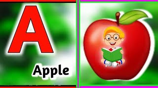 Phonics Song 2 with TWO Words in 3D  A For Airplane  ABC Alphabet Songs with Sounds for Children [upl. by Nilyam]