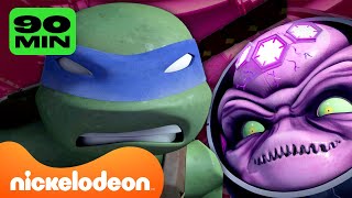 TMNT Las Tortugas Ninja  Las mejores escenas de pelea de las Tortugas Ninja 💥  Nickelodeon [upl. by Nitsruk]