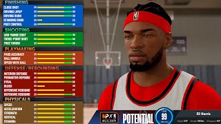 NBA 2K22 PS5 MyPLAYER Builder 99 OVERALL GOAT Builds In NBA 2K22 EARLY [upl. by Ennairrek]