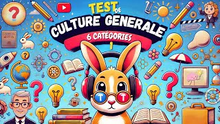 Test de Culture G  Serezvous à la hauteur [upl. by Asle880]