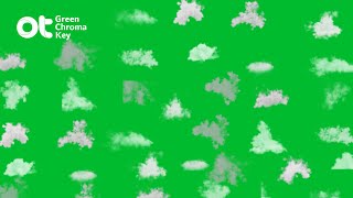 Humo Pack Smoke 4k Fondo Verde  Green Chroma key [upl. by Inahs237]