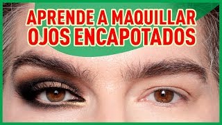 Aprende a maquillar tus ojos encapotados  encapuchados [upl. by Aliekat438]