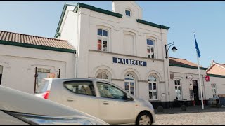 Stoomtrein Maldegem Eeklo Treinreizigers van weleer [upl. by Sanborn657]