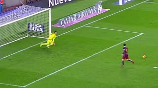 Lionel Messi Best Penalty Ever FC Barcelona vs Celta Vigo [upl. by Ahtera]