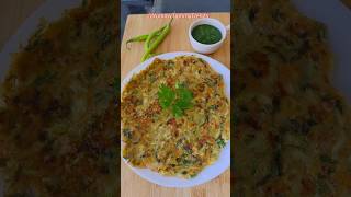 Lauki Jowar Chilla Recipe 😍😋 shorts trending food recipe diwalispecial [upl. by Tatia]