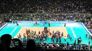 ADMU vs DLSU Volleyball Championship  Ateneo Wins [upl. by Gotthelf]