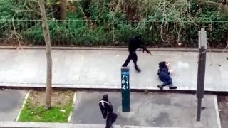 Así fue el ataque terrorista a revista Charlie Hebdo en París [upl. by Ainatnas]