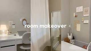 room makeover amp tour 2023 🧺🧹 minimalist aesthetic pinterest inspired [upl. by Constantin]