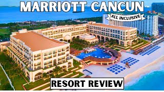 2024 Marriott Cancun AllInclusive Resort Review [upl. by Yrhcaz721]