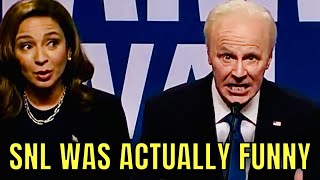 SNL Mocks Joe Biden’s CREEPY WHISPERING 😂 [upl. by Eluj]