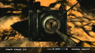 SKYRIM How Tos  Lockpicking [upl. by Arley]