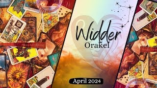 Widder April 2024  Action Aufruhr Feuer ❤️🔥🔥 Löwenherz Orakel ❤️ [upl. by Sucramaj258]