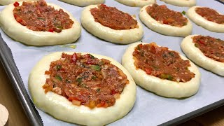 Vous allez adorer les mini pizza 🍕avec cette recette spéciale🔝‼️ facile et prête en 60min ⏱ [upl. by Alahs261]