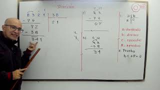División en reales Modelo b [upl. by Munster]
