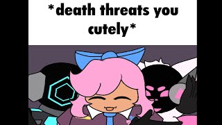 Death threats meme ⇣ Tower heroes animation read desc [upl. by Lexerd]