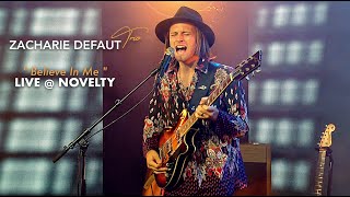 Zacharie Defaut Trio  LIVE  Novelty  quotBelieve in Me [upl. by Cirtemed]