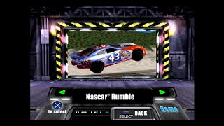 PlayStation Underground Jampack Summer 2K Gameplay Part 3  NASCAR Rumble [upl. by Vowel]