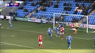 Shrewsbury Town vs Bristol City  League One 201314 [upl. by Glynda]