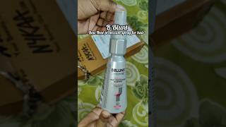 B Blunt heat protection spray unboxingmakeup hairspray bbluntNykaareview [upl. by Aened]