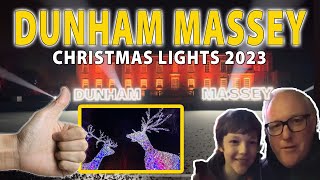 Dunham Massey Christmas Lights 2023 🎄🎅 [upl. by Etnud433]