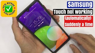 Samsung new android smartphone suddenly touch not responding no damage or other problemssolutions [upl. by Tirreg]