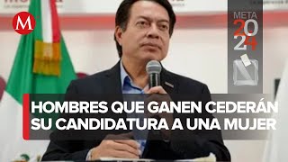 Morena concluye encuestas para gubernaturas Delgado promete unidad en CdMx [upl. by Loutitia]