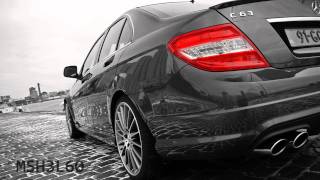 1080p HD C63 AMG Exhaust Sound Monster [upl. by Bobbee]