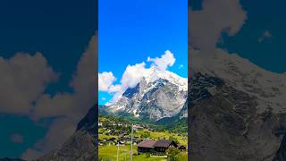 🛑 Switzerland is beautiful 🇨🇭shots alps nature lauterbrunnen abba grindelwald waterfalls [upl. by Brigit]