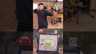 100 yards with the hoyt VTM 34 hoytarchery hoyt bowhunting archery [upl. by English602]