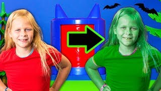 PJ Masks and the Assistant Play with Silly Spooky Transforming Tower [upl. by Berck663]