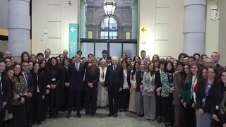 Mattarella celebra i 200 anni del Museo Egizio di Torino [upl. by Selokcin]