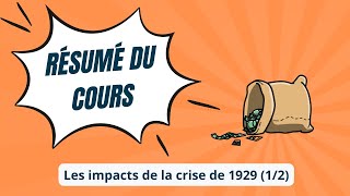 Les impacts de la crise de 1929 12  HGGSP [upl. by Elonore]