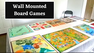 DIY Wall Mounted Board Game Frames Part 1  Turning Game Boards into Decor [upl. by Rand787]